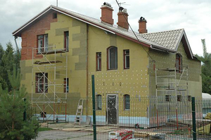Штукатурка фасада домов